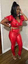 Load image into Gallery viewer, Red HoTT Pant Set
